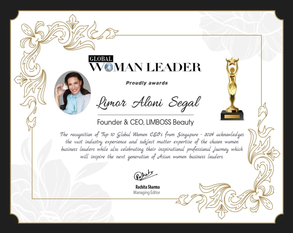 Magazine-Limor-Aloni-Segal-Limbo-Founder-CEO-of-LIMBOSS-BEAUTY-on-The-Global-Woman-Leader-Magazine-2
